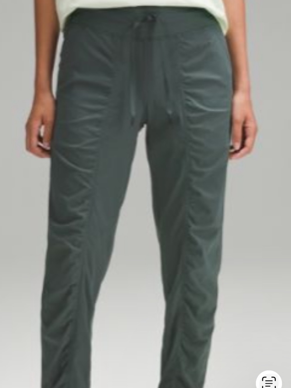 lululemon athletica Forest Green Dance Studio Mid Rise Joggers